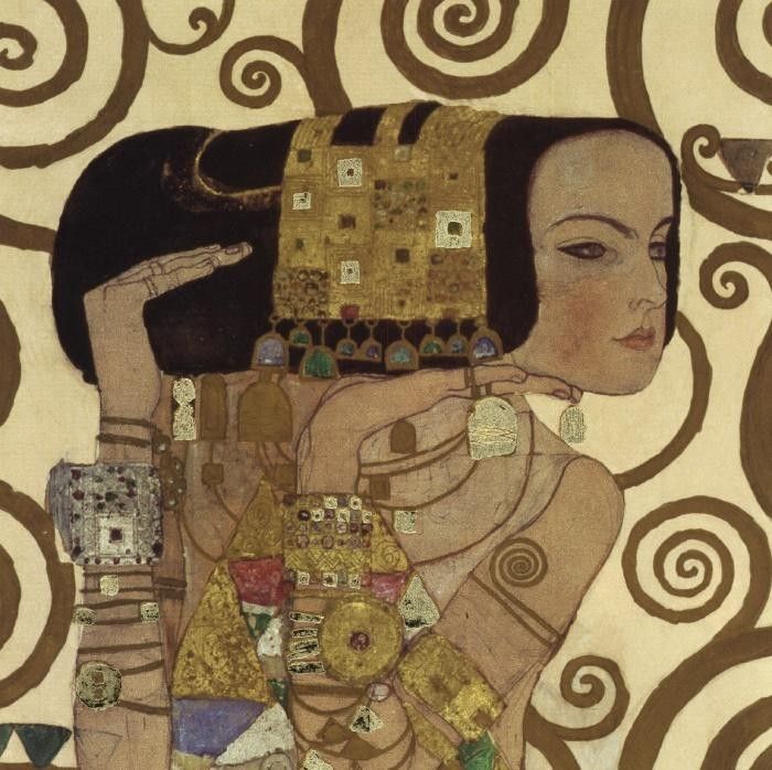 Gustav Klimt Expectation (detail)